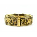 Brățară bangle Damasquinado de Oro | Toledo | Spania | cca. 1970