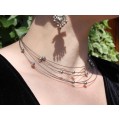 Colier choker multistrand | argint 925 | Italia | anii 2010