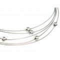 Colier choker multistrand | argint 925 | Italia | anii 2010