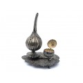 RAR : Garnitură besamim din argint pentru ceremonialul Havdalah | atelier otoman |  secol XIX