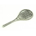Miniatură din argint  rachetă de tenis | Italia