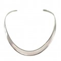 Colier choker modernist mexican | argint | cca 1980