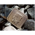 Broșă - amuletă Azteca | Centeotl | manufactură în argint | cca. 1940 -1950 | Mexic