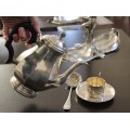 Ceainic din argint 950  | Art Deco | atelier  Perillat Edgard | Franța | cca.1920