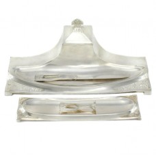 Garnitură de birou Jugendstil - Art Nouveau | atelier WMF | cca. 1905 | Germania