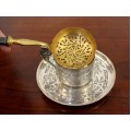 Strecurătoare din argint pentru ceai | Art Nouveau | atribuită orfevrului Ernest Puiforcat | cca. 1880 Franța