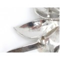Broșă vintage din argint decorată cu perle de cultură | Statele Unite | cca.1980
