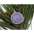 Amuletă Sfantul Cristofor din argint emailat basse-taille | atelier  J T Inman Co. | Statele Unite
