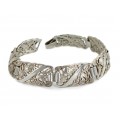 Elegantă brățară din argint în stil Art Nouveau | Polonia