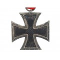 Decorație Crucea de Fier EKII | argint, originală | model 1939 | Germania Nazistă cca. 1939 -1945