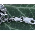 Brățară din argint accesorizată cu un charm inimioară locket | atelier Int.  Bullion & Metal Brokers | Statele Unite