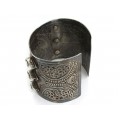 Veche brățară etnică iudeo-berberă | manufactură în argint | secol XIX  cca, 1860 -1870 |Tunisia