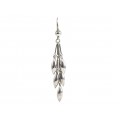 Cercei tassel multistrand din argint sterling | Contemporary Attitude | Statele Unite anii 2000