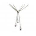 Colier lavalier multistrand Tiffany & Co | Leaves | argint sterling | Statele Unite anii 2000