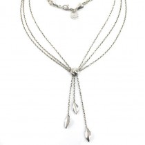 Colier lavalier multistrand Tiffany & Co | Leaves | argint sterling | Statele Unite anii 2000