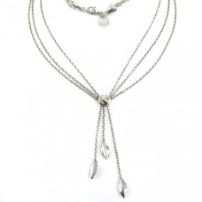 Colier lavalier multistrand Tiffany & Co | Leaves | argint sterling | Statele Unite anii 2000 Colier lavalier multistrand Tiffany & Co | Leaves | argint sterling | Statele Unite anii 2000