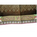 Eșarfa Louis Vuitton autentică | colecția Monogram Map | ediție limitată | Franța