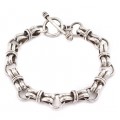 Inedită brățară chainmaille mexicană | unisex | argint 925 | cca. 1970