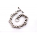 Inedită brățară chainmaille mexicană | unisex | argint 925 | cca. 1970