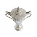 Monumentală cupă - trofeu din argint masiv | atelier James Dixon & Sons | Sheffield 1902