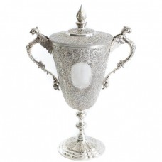 Monumentală cupă - trofeu din argint masiv | atelier James Dixon & Sons | Sheffield 1902 Monumentală cupă - trofeu din argint masiv | atelier James Dixon & Sons | Sheffield 1902