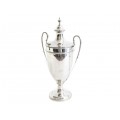 Trofeu din argint sterling elegant elaborat sub forma unei cupe în stil Adam | atelier Alexander Clark | Marea Britanie, anul 1910