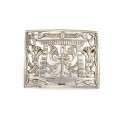 Broșă vintage Egyptian Revival | manufactură în argint | Egipt anii '50