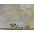 pictura:Digul Portului Tomis '62 ulei pe mucava
