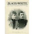Casatoria Regala :  Ferdinand I & Maria de Edinburgh. Black & White. ianuarie 1893