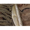 Veche brăţară otomană Belezuka manufacturată în argint aurit | Bosnia și Herțegovina secol XIX