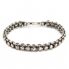 Brăţară chainmaille unisex manufacturată în argint | Bali - Indonezia Brăţară chainmaille unisex manufacturată în argint | Bali - Indonezia