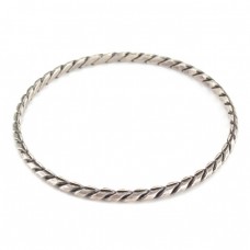 Brățară bangle indiană manufacturată în argint masiv | Rajasthan Brățară bangle indiană manufacturată în argint masiv | Rajasthan