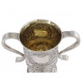 Cupă ceremonială din argint sterling | Loving Cup | atelier John Langlands I | Newcastle anul 1771