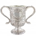 Cupă ceremonială din argint sterling | Loving Cup | atelier John Langlands I | Newcastle anul 1771