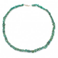 Colier de turcoaze naturale amerindiene | închidere din argint | Statele Unite Colier de turcoaze naturale amerindiene | închidere din argint | Statele Unite