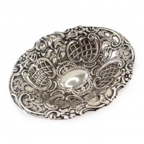 Bol din argint pentru delicatese rafinat elaborat în stil NeoRococo | Spania cca.1940