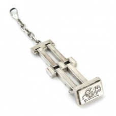 Sigiliu din argint - accesoriu pentru lanțul ceasului de buzunar | Art Deco Watch Fob | cca.1920 Sigiliu din argint - accesoriu pentru lanțul ceasului de buzunar | Art Deco Watch Fob | cca.1920