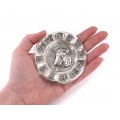 Vide-poche din argint decorat cu simboluri zodiacale | Taur | Spania cca. 1940