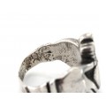 Inel romantic Claddagh din argint | atelier Simeone El Rana | Italia