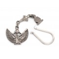 Breloc din argint accesorizat cu un impresionant pandant Isis | Egipt cca. 1962 -1965 