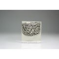 vechi inel persan "PAISLEY". argint. sec XX