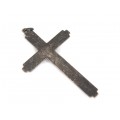 Pandant crucifix din argint stilizat în manieră heraldică scoțiană | atelier Ditta Fratelli Martino | cca. 1950 - 1960