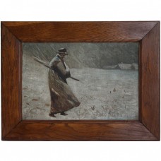 Pictură Ion Stoica Dumitrescu | Dezertorul |  ulei pe pânză | cca. 1917  Pictură Ion Stoica Dumitrescu | Dezertorul |  ulei pe pânză | cca. 1917