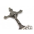 Crucifix din argint cu aspersorium pentru agheasmă | Italia | post-1969 