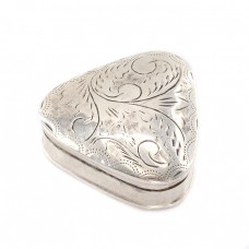 Cutiuță din argint pentru medicamnete sau creme | Victorian Revival | Marea Britanie Cutiuță din argint pentru medicamnete sau creme | Victorian Revival | Marea Britanie