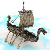 Miniatură din argint Galion Viking | Italia