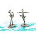 Figurine miniaturale din argint | Balerine