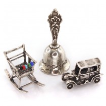 Colecție de miniaturi din argint - simboluri ale maternității și prunciei | It's a Boy ! 