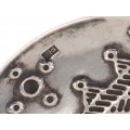 Colier accesorizat cu o inedită amuletă tuaregă | manufactură în argint | Egipt 