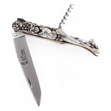 Cuțit de buzunar Laguiole Le Berger cu mâner din argint  | forja Coutellerie du Bastion - Franța Cuțit de buzunar Laguiole Le Berger cu mâner din argint  | forja Coutellerie du Bastion - Franța